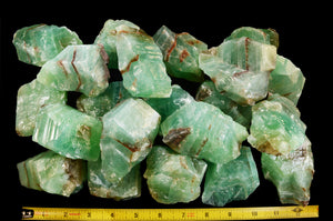 Emerald Green Calcite 3" 4-7 Oz Heart Chakra