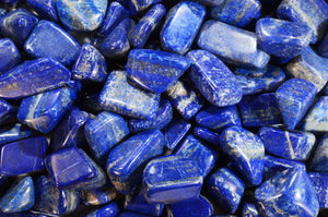 Lapis Lazuli Tumbled 1" Throat Chakra