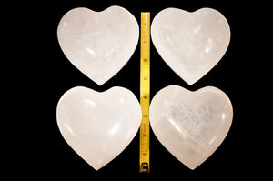 Selenite Crystal Heart Dish 4" Crown Chakra