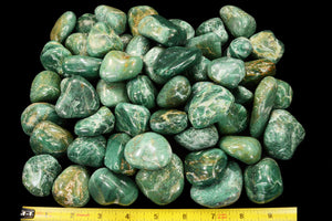 Green Jade 1 3/4" Heart Chakra - Kidz Rocks