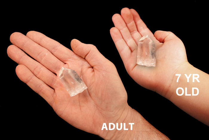 Quartz Crystal 1 1/2" Point All Chakra Healing Crystal #6