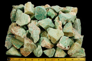 Amazonite Crystal 1" to 2" 2-4 Oz All Chakras - Kidz Rocks