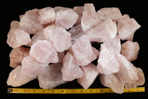Rose Quartz Crystal 2 1/2" 4-7 Oz Heart Chakra - Kidz Rocks