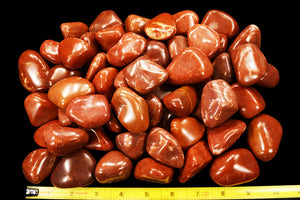 Red Aventurine 1 1/2" 2 Oz Root Chakra - Kidz Rocks
