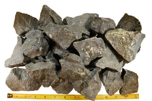 Magnetite Pyrite 2" 4-7 Oz Healers Gold Root Chakra