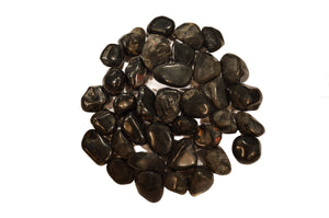 Black Onyx 1" 4 Pieces Tumbled Polished Root Chakra