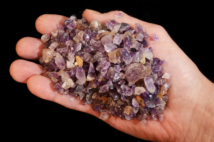 Amethyst Crystal Chips 6 Ounce Bag