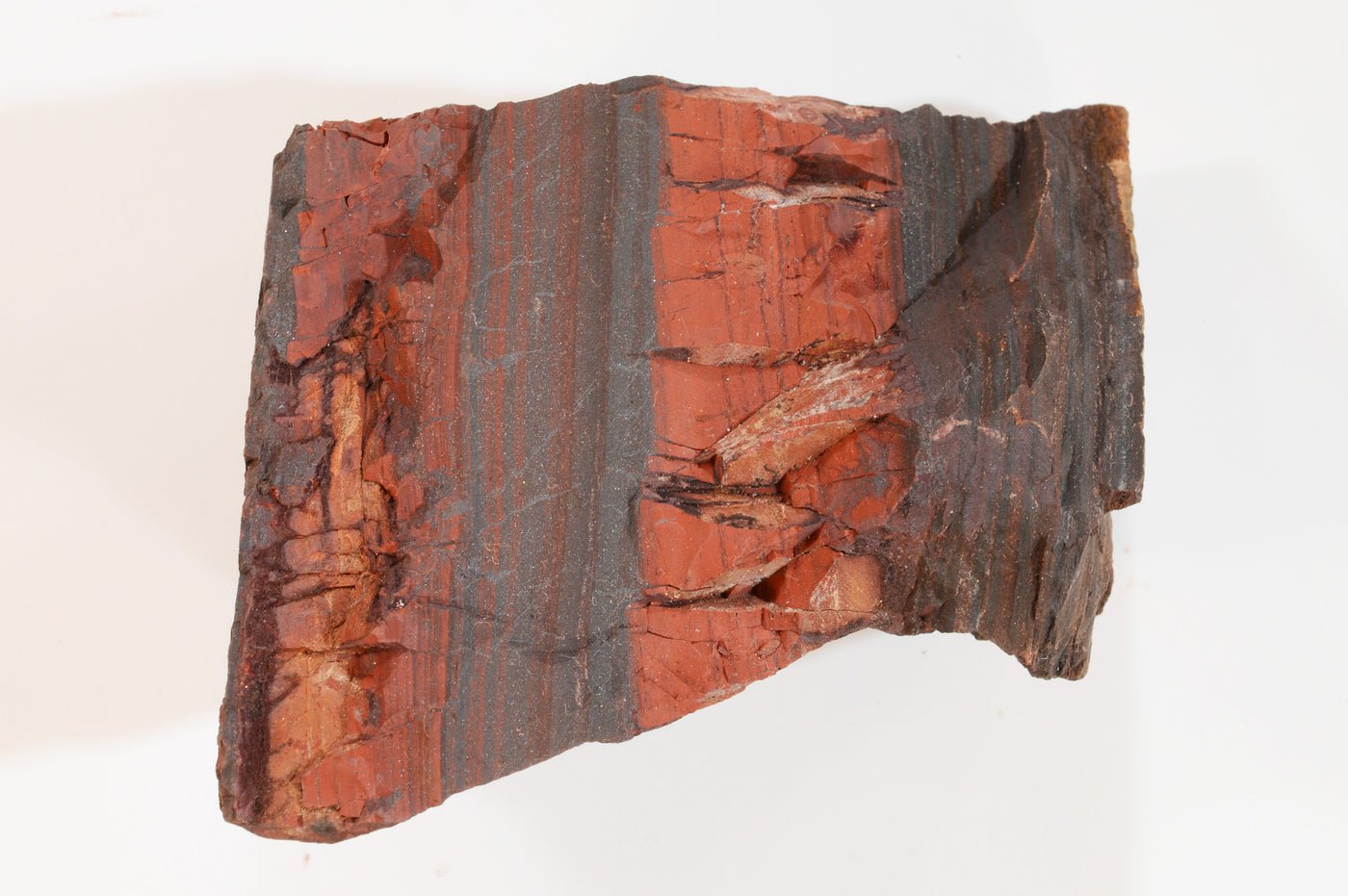 Red Jasper Hematite Martite Gemstone Slab - Single Stone