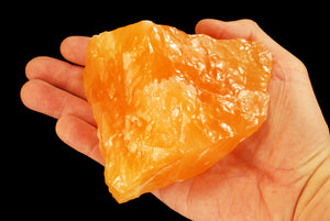 Orange Calcite Crystal 4 1/2" 2 Lb Sacral Chakra