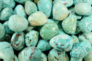 Chrysocolla 1 1/4 Tumbled Polished Throat Chakra