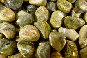 Green Jasper 2 1/4" 3-5 Oz Heart Chakra