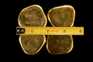 Gold Magnetic Hematite 1 1/2 Inch Root Chakra
