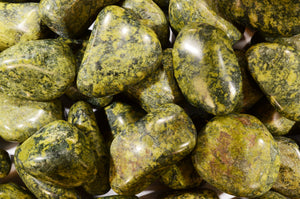 Nephrite Jade 2 1/2" 4-6 Oz Heart Chakra