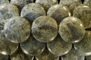 Labradorite Palm Stone 2 1/2" All Chakra