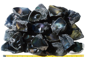 Rainbow Obsidian 3 1/2" 8-12 Oz Crown Chakra