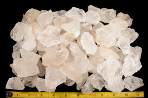 Clear Quartz Crystal 1 1/2" 2 Pieces All Chakra Healing Crystal