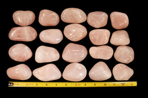 Rose Quartz Crystal 2 1/2" 4-6 Oz Tumbled Polished Heart Chakra