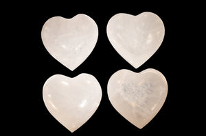 Selenite Crystal Heart Dish 4" Crown Chakra