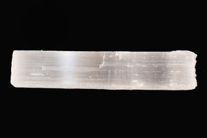 Selenite Crystal Log 6" 3-5 Oz Crown Chakra