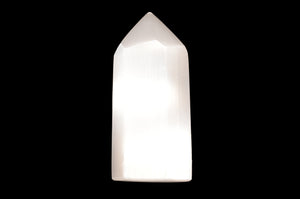 Selenite Crystal Point 4" Crown Chakra