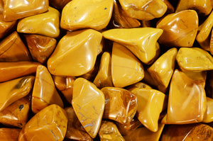 Yellow Jasper 1 1/2" Polished Solar Plexus Chakra