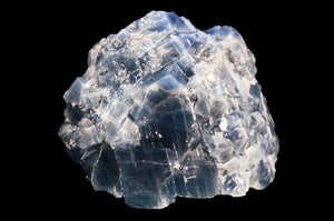 Blue Calcite 4" to 5" 2 Pounds Throat Chakra - Kidz Rocks