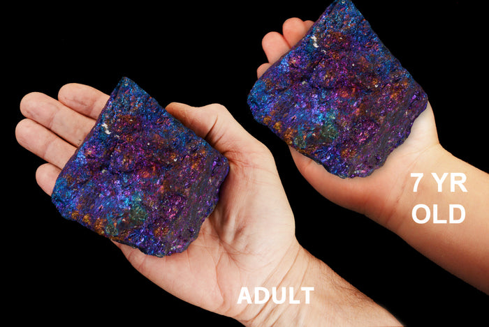 Chalcopyrite 3 1/2" 1 Lb to 1 1/2 Lb Crown Chakra