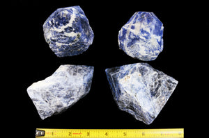Blue Sodalite Polished Top 4" 12-14 Oz Throat Chakra - Kidz Rocks