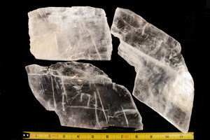 Clear Selenite Slab 6"-8" 13 Oz - 1 Lb 2 Oz Charging Plate Crown Chakra - Kidz Rocks