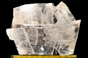 Clear Selenite Slab 6"-8" 13 Oz - 1 Lb 2 Oz Charging Plate Crown Chakra - Kidz Rocks