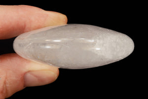Quartz Crystal Palm Stone 2 1/2" Crown Chakra - Kidz Rocks