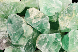 Green Fluorite Crystal 2 1/2" 6-9 Oz Heart Chakra - Kidz Rocks