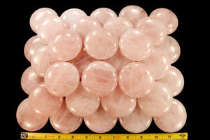 Rose Quartz Palm Stone 2 1/2" Heart Chakra - Kidz Rocks