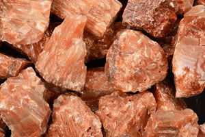 Red & White Calcite 1 1/2" 2-4 Oz Root Chakra - Kidz Rocks