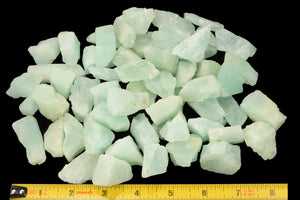 Aquamarine Crystal 1" Set of 2 Throat Chakra - Kidz Rocks