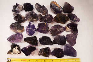 Purple Fluorite 1 1/2" 2 Oz Crown Chakra - Kidz Rocks