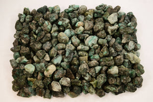 Emerald Rough 2 Oz 8 Pieces Heart Chakra - Kidz Rocks