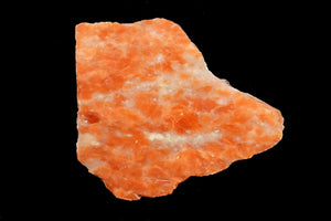 Orange Calcite Slice 3" 5-6 Oz Slab Sacral Chakra - Kidz Rocks