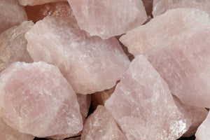 Rose Quartz Crystal 2 1/2" 4-7 Oz Heart Chakra - Kidz Rocks