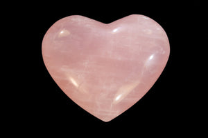 Puffy Rose Quartz Heart 2 1/2" Heart Chakra - Kidz Rocks
