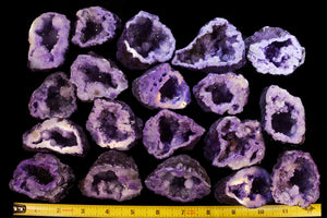 Oco Agate Geode Purple 2 1/2" Crown Chakra - Kidz Rocks