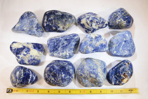 Blue Sodalite 3" 6-10 Oz Throat Chakra - Kidz Rocks