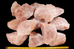 Rose Quartz Crystal 4"-5" 1 1/2 - 2 Lb Heart Chakra - Kidz Rocks