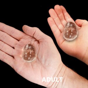 QUARTZ Crystal 1 1/2" Large Polished Tumbled Rock Mineral All Chakras Crystal Stone Natural Mineral Specimen Reiki