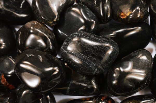 BLACK ONYX 1 3/4" 2-4 Oz Large Tumbled Stone Polished Rock Mineral Root Chakra Healing Crystal Natural Mineral Specimen Reiki - Image 2