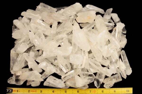QUARTZ Crystal 1 1/2" Set of 4 Raw Points Rock Mineral All Chakra Crystal Stone Raw Natural Specimen Reiki #4 - Image 3