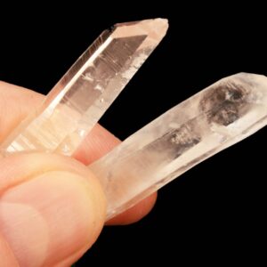 QUARTZ Crystal 1 1/2" Set of 4 Points Raw Rock Mineral All Chakra Crystal Stone Raw Natural Specimen Reiki #1