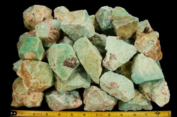 AMAZONITE 3" 8-12 Oz Crystal Raw Rock Mineral All Chakras Crystal Stone Natural Specimen Reiki - Image 3