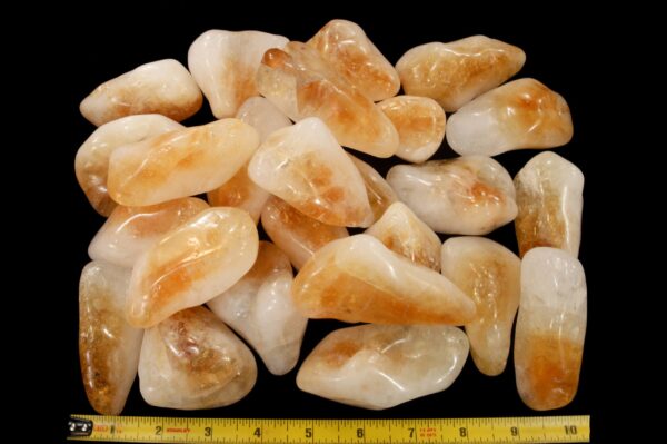 CITRINE CRYSTAL 2" 2-3 Oz Extra Large Tumbled Stone Polished Sacral Chakra Rock Mineral Specimen Crystal Chakra Gemstone - Image 3