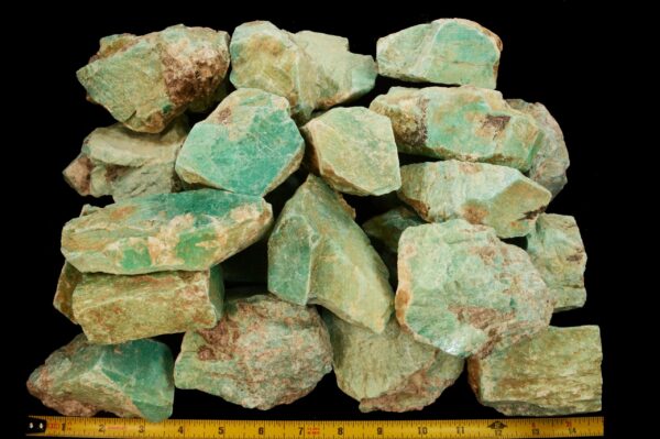AMAZONITE Crystal 3" to 4" 9-14 Oz Lapidary Rough Extra Large Rock Mineral All Chakras Crystal Stone Raw Natural Specimen Reiki - Image 3